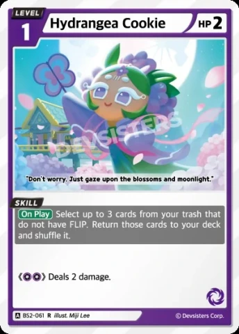 Hydrangea Cookie (BS2-061)